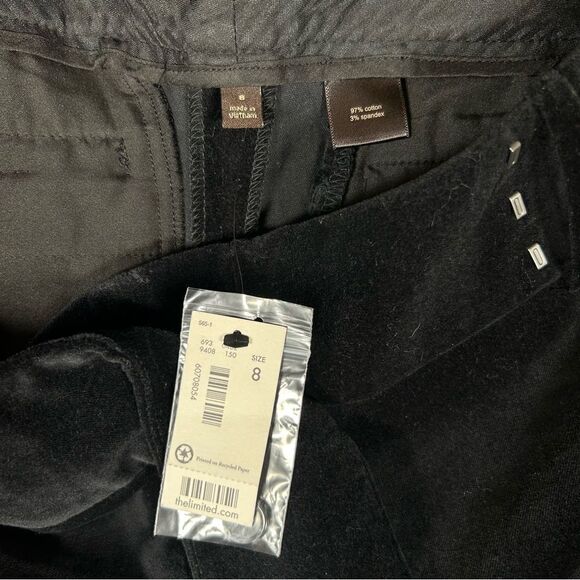 The Limited Velvet Lexie Fit Bootcut Black Stretch Pant NWT 8 - Picture 6 of 6